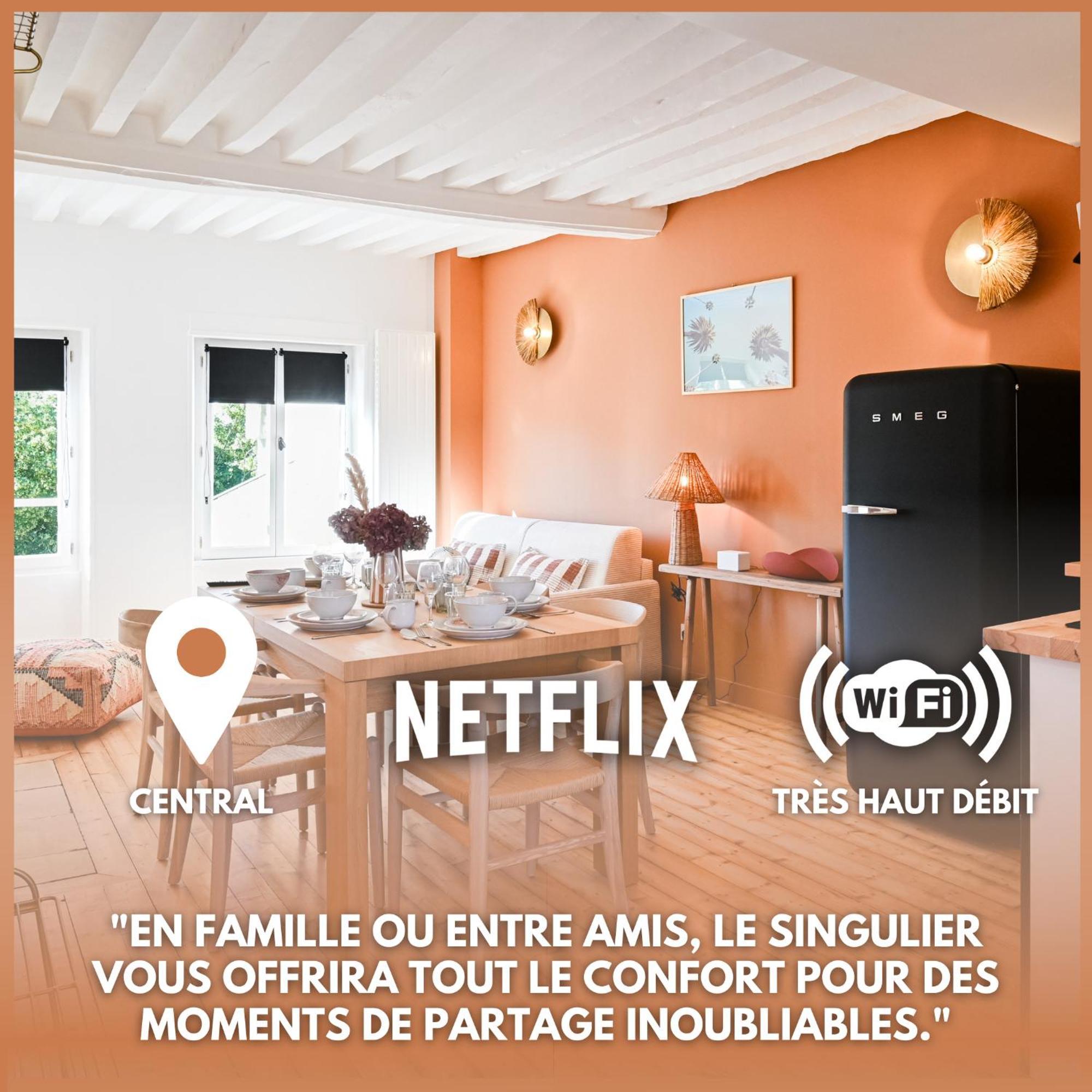 Villa Robs - Appartements Tout Confort, Tv Connectee, Haut Debit, Localisation Ideale - Courts Sejours & Affaires Caen Luaran gambar